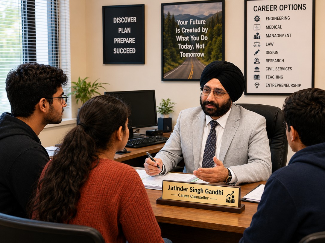 Career counselling session